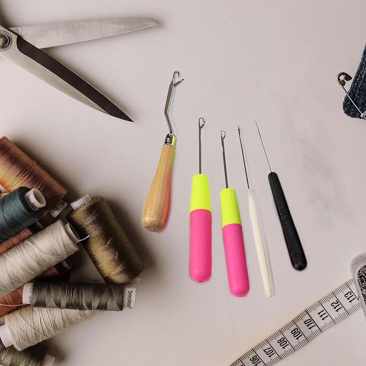 Braiding crochet hook